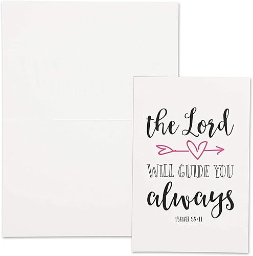 Miniatura 5 de Pack de 48 tarjetas con citas de versos de la Biblia - tarjetas religiosas motivacionales e inspiradoras - 48 diseños únicos - set de estuche -