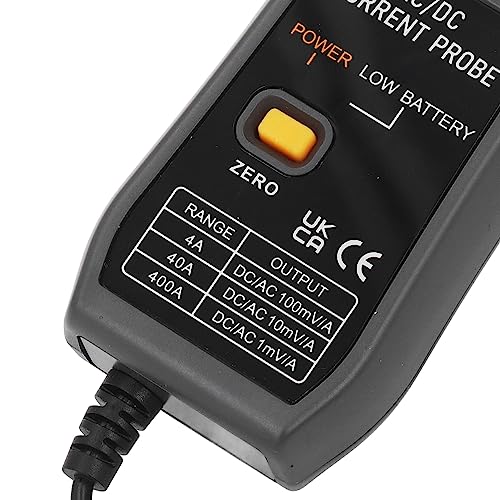 Pinza Amperimétrica Digital CP024 - Probador de Corriente AC/DC con Mandíbulas de 23mm, Incluye Bolsa de Almacenamiento miniatura 3