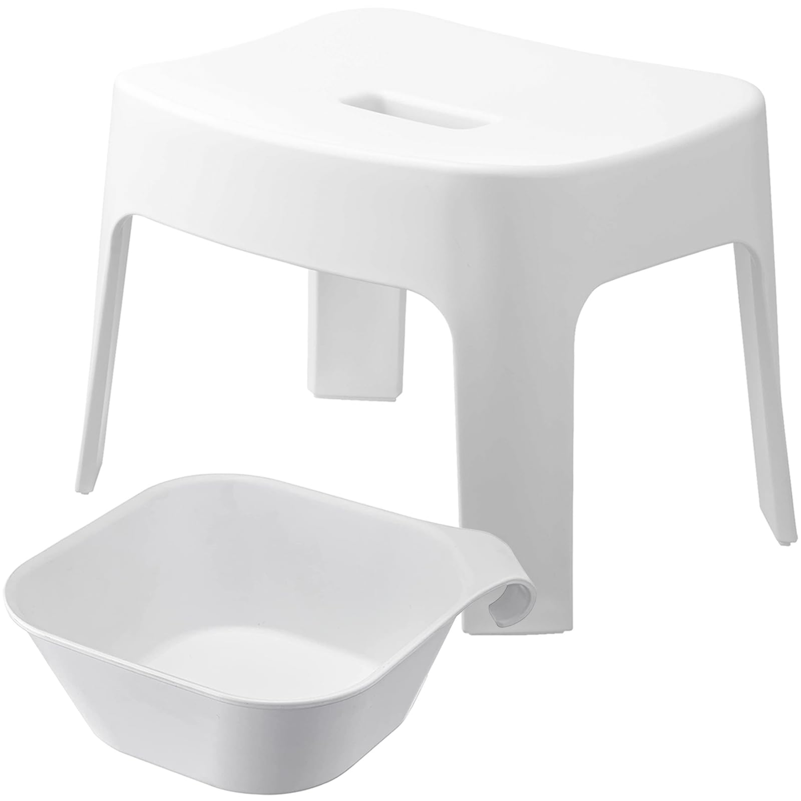 Amazon｜山崎実業(Yamazaki) マグネット風呂イス 座面高25cm +
