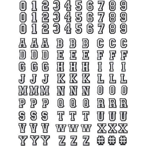 111 Pieces Shoe Charms Letter Number Shoe Charms PVC Shoe Charms Decoration for Shoe Wristband DIY Favors, 0-9 Number, A-Z Letter Cover