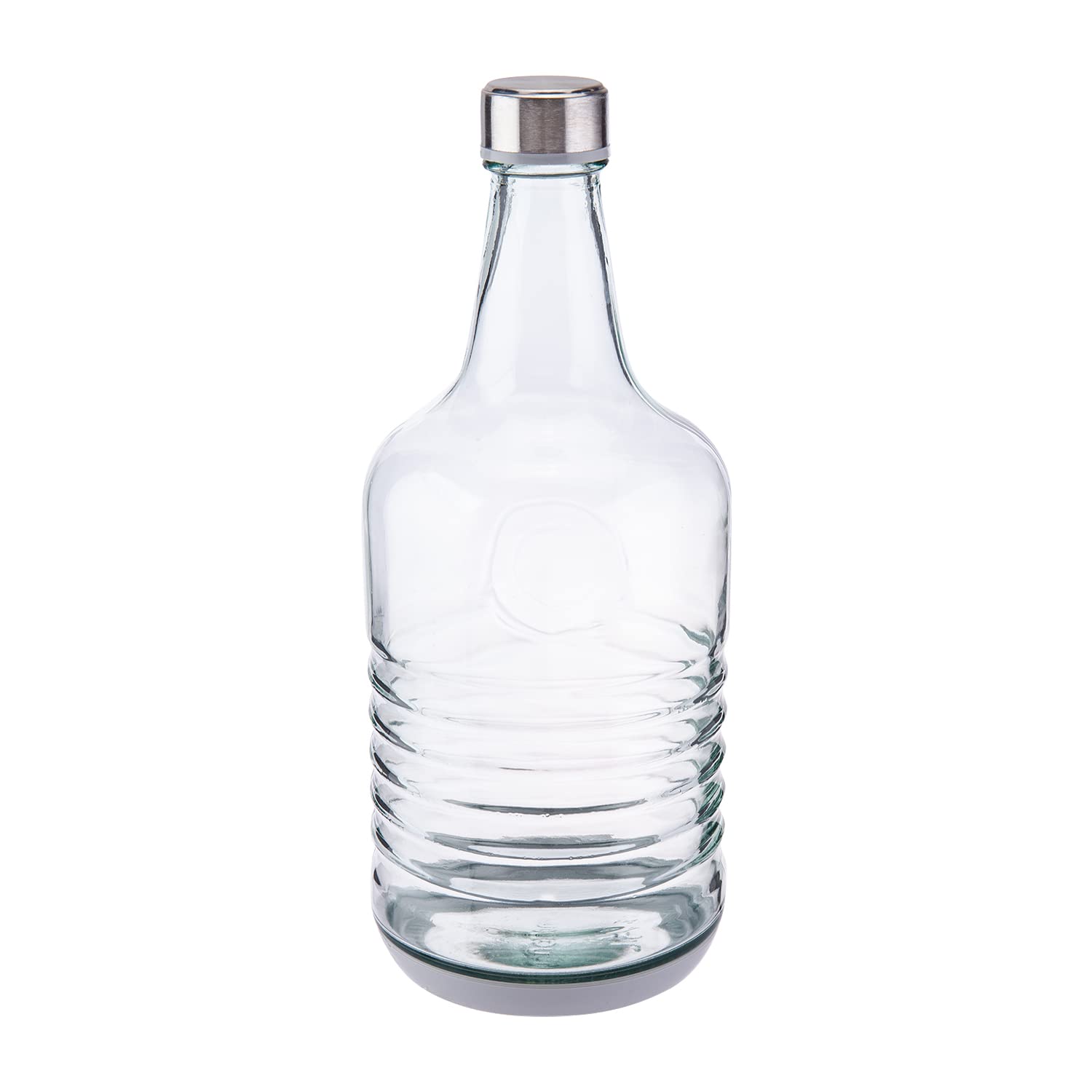 AKDCLimon Glass Bottle L(12CM)XW(12CM)XH(29CM) Multicolour