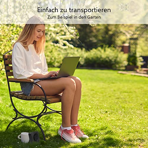 elro db3000 sonnette de porte sans fil avec 2x récepteur à piles 64 mélodies distance sans fil : 300m noir