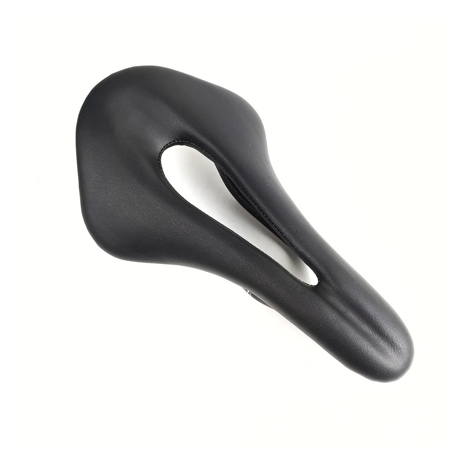 MBROS Full-Carbon Fiber Pack Sella Leggera Leggera Adatta per Bici da Strada MTB Mountain Bike Bicicletta (Color : No Logo Black 3k)