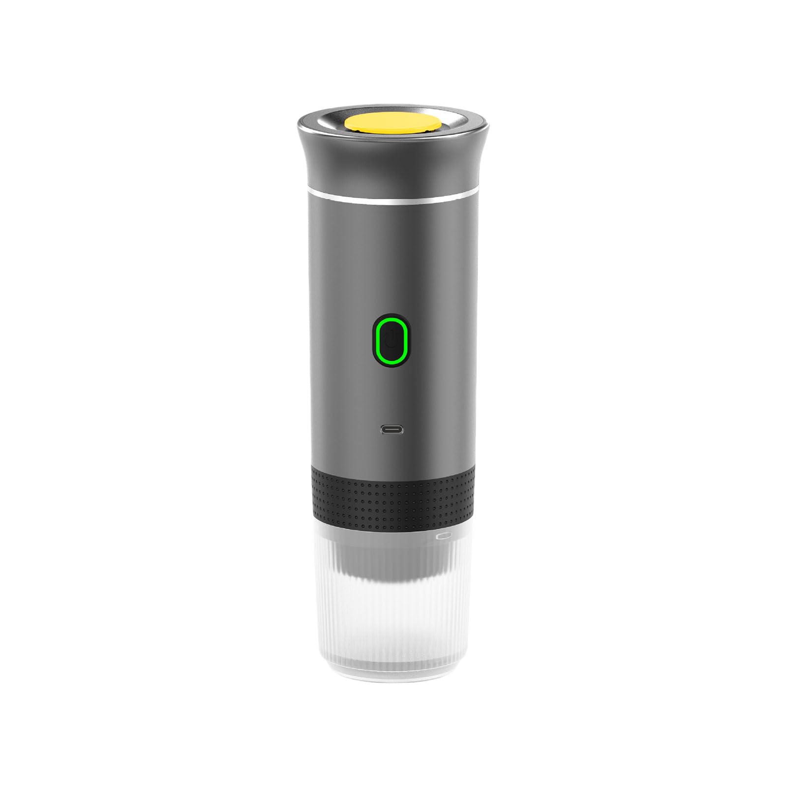 Tsophreniq Portable Espresso Maker Easy Cleaning Coffee Machine for Car and Home with Caplet and Powder Brewing Option USB Charging Coffee Maker
