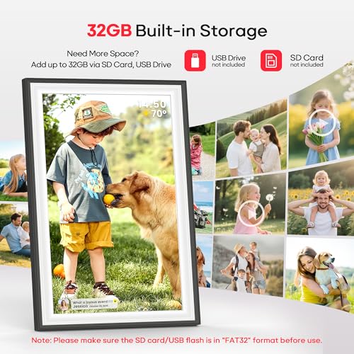 Image of Digital Photo Frame (Black, B03)