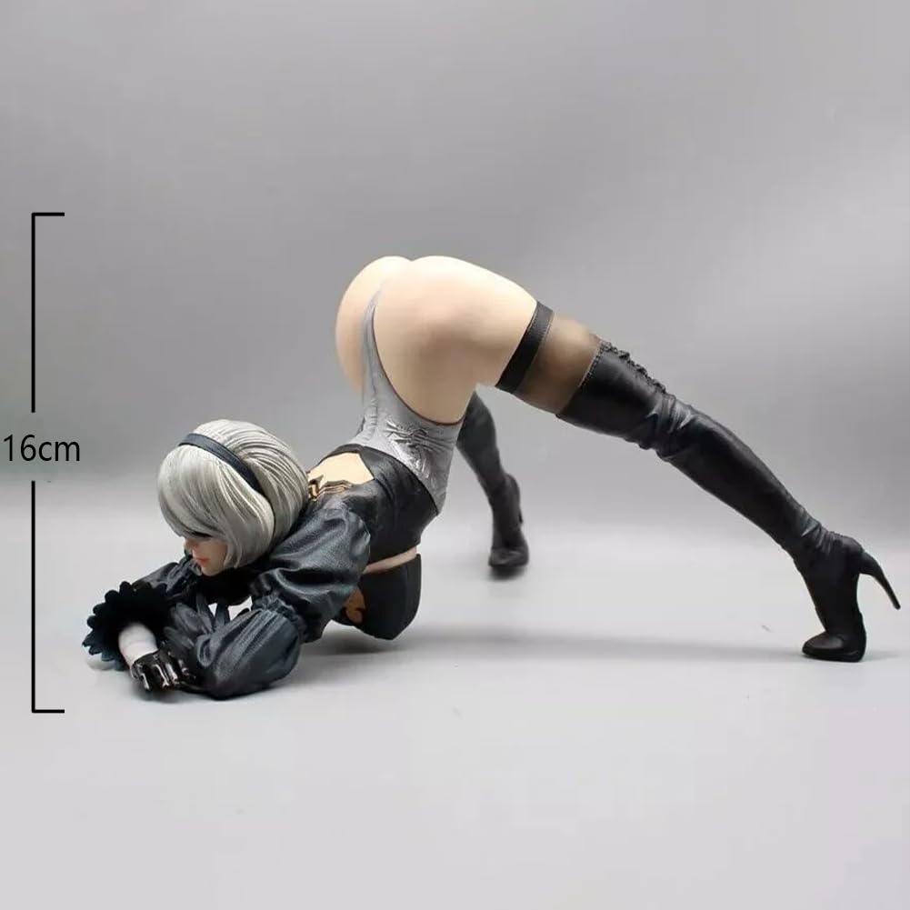 2Bautomata Figura Anime Game Girl Figura No.2 Tipo B Action Figure PVC Statue Model 16CM Desktop Decorazioni da collezione Regali