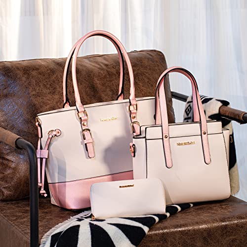 Image of Montana West 3PCS Purses for Women Tote Bag and Wallet Set Shoulder Satchel Handbags