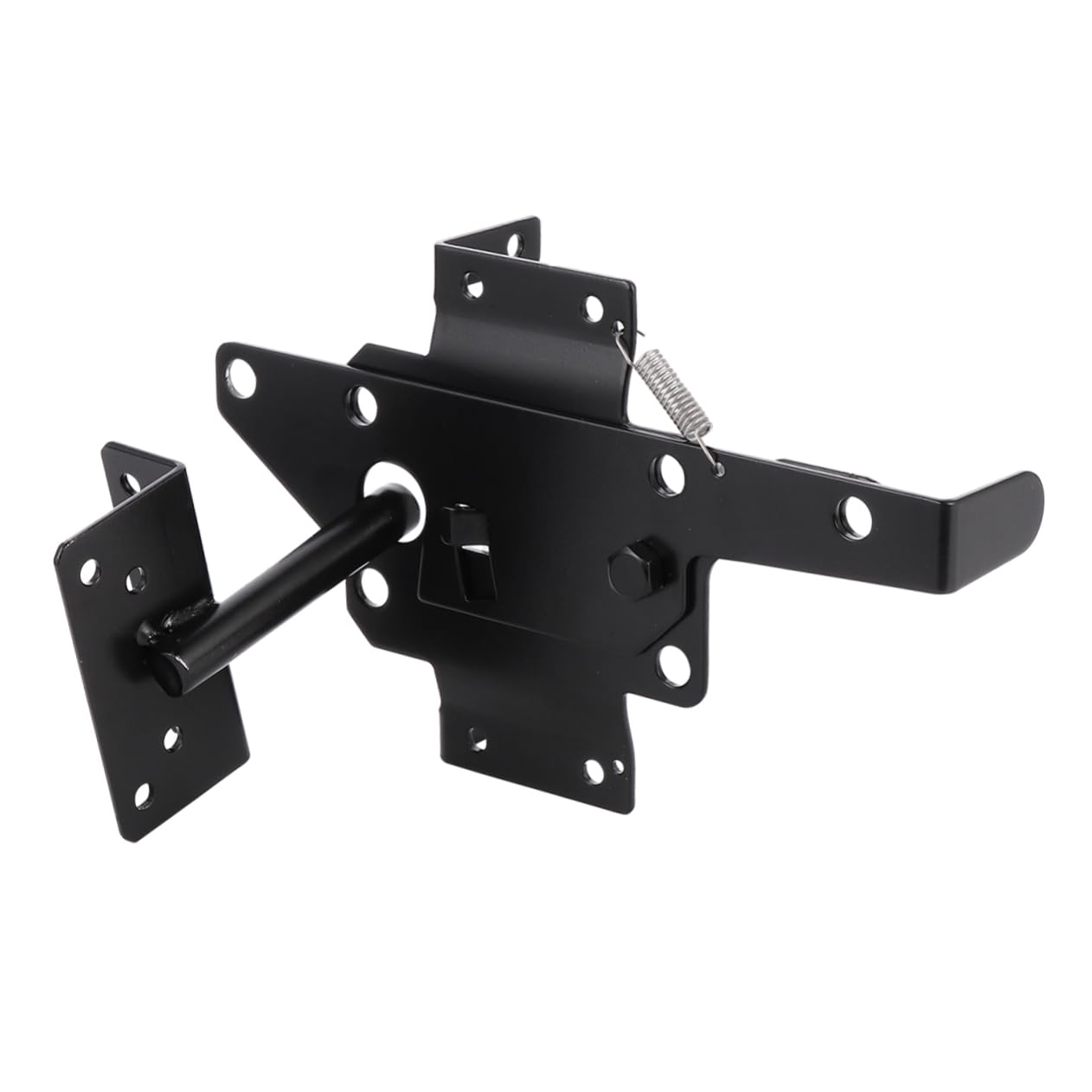 DOITOOL Loquet De Portail Autobloquant En Fer Avec Attaches Pour Clôture En Bois Loquet Automatique Facile À Installer