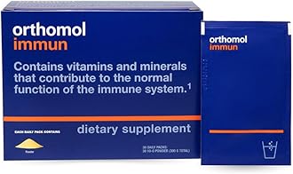 Immun, Immune Support Supplement, Daily Immune System Booster, Vitamins A, B, C, D, E, Zinc, Selenium & Iodine, 30-Day Supply of Powder Packets