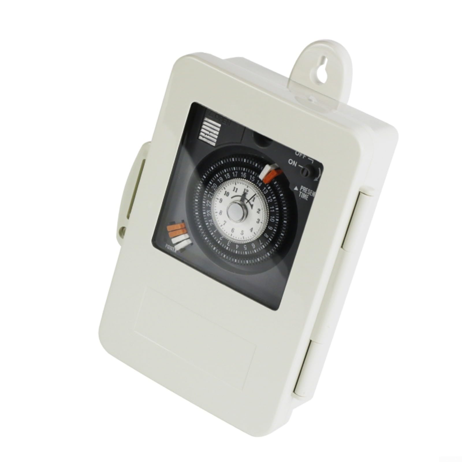 TB330 Programmierbarer Zeitschalter Mechanisch DIN-Schiene 30A 250VAC 100h Reservezeit 85-264VAC 1-Kreis