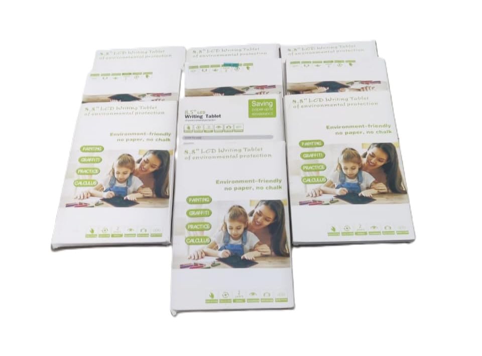 Birthday Premium Return Gift LCD Writing Tablet for Boys & Girls, 8.5 inch, Pack of 10