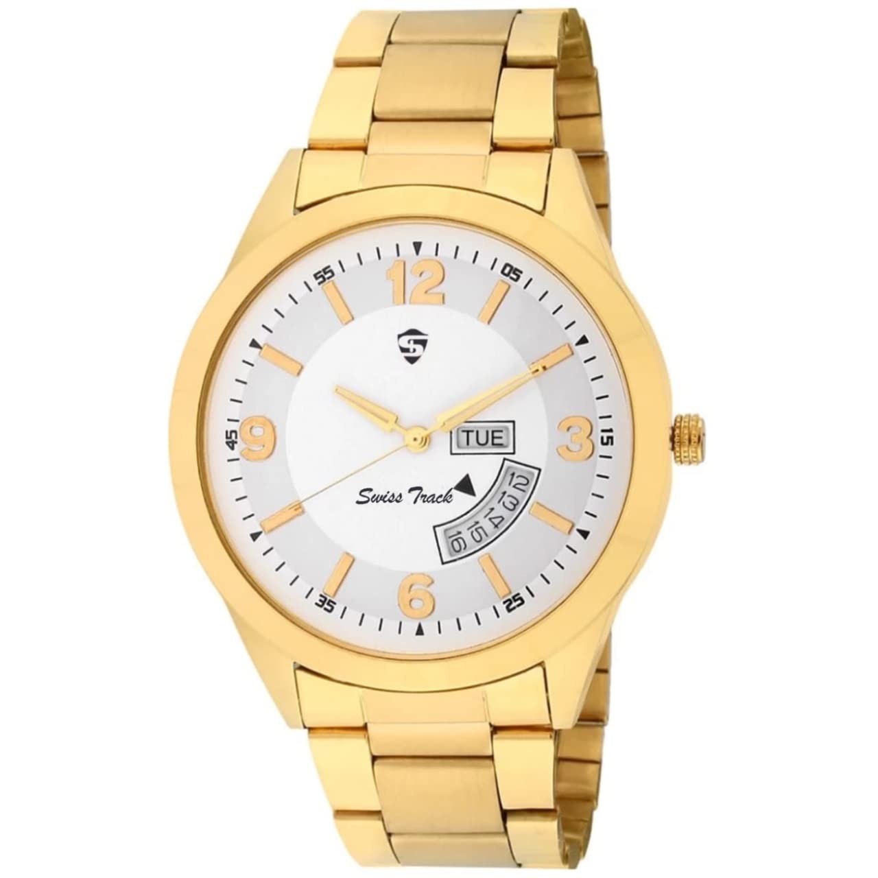 swiss track Analog Chain Strap Watch for Mens (STT121) (B0BHJMBMH8) Amazon Price History, Amazon Price Tracker