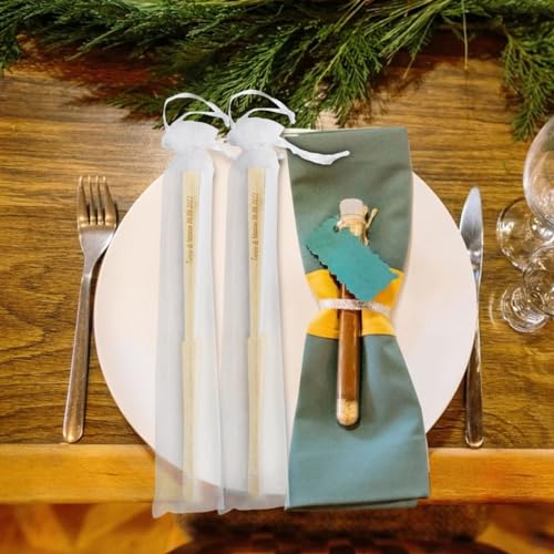 Abanico mano REEG como obsequio personalizado para invitados de boda 8