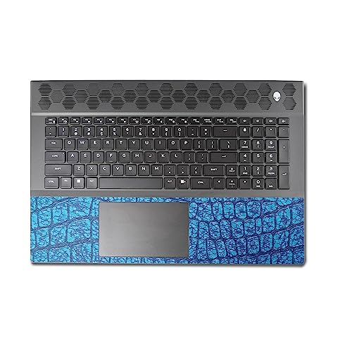 Image of MightySkins Carbon Fiber Skin Compatible With Alienware M18 R1 (2023) Full Wrap Kit - Vibrant Gator | Protective, Durable Textured Carbon Fiber Finish | Easy To Apply & Change Styles | Made in the USA