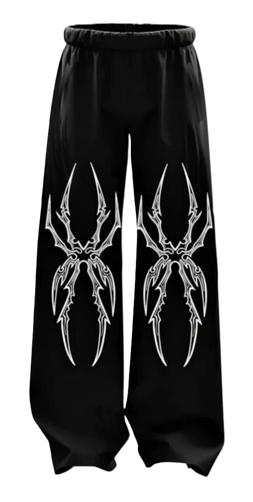 Men's Cotton Track Pant Spider Print | Comfortable Comfortable Casual Jogger Lower for Daily Designs S-picture-15