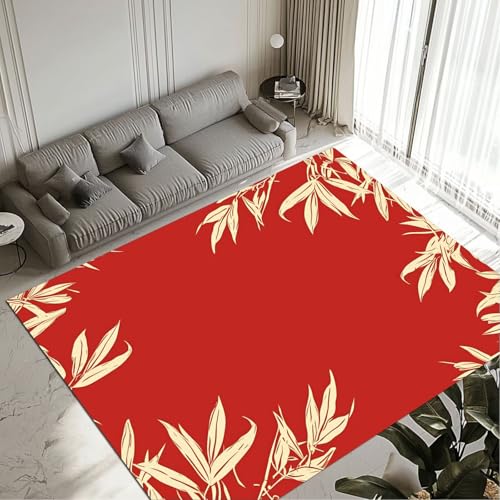 Tapis entrée antidérapant rouge 50x80 protège et décore votre sol - 2