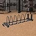 Menolana Weight Barbell Rack Plate Stand Gym Fitness Barbell Plate Stand Home Workout Exercise Accessory Holder Dumbbell, L Flat Pads