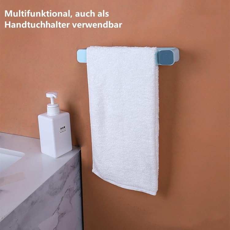 SZJLDS Light Blue Shoe Rack, 3 Shelves, 25 cm (D) x 3.5 (W) 5 (H), Plastic, Wall Mount, Indoor Use in Kitchens and Garages - Image 4