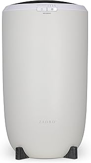 Zadro Large Hot Towel Warmer Bucket Timer Electric Towel Warmer for Bathroom Auto-Shut Off Heated Towel Warmer Spa (Large | 20L | 12" Dia. x 21" Tall, Gray/Black)