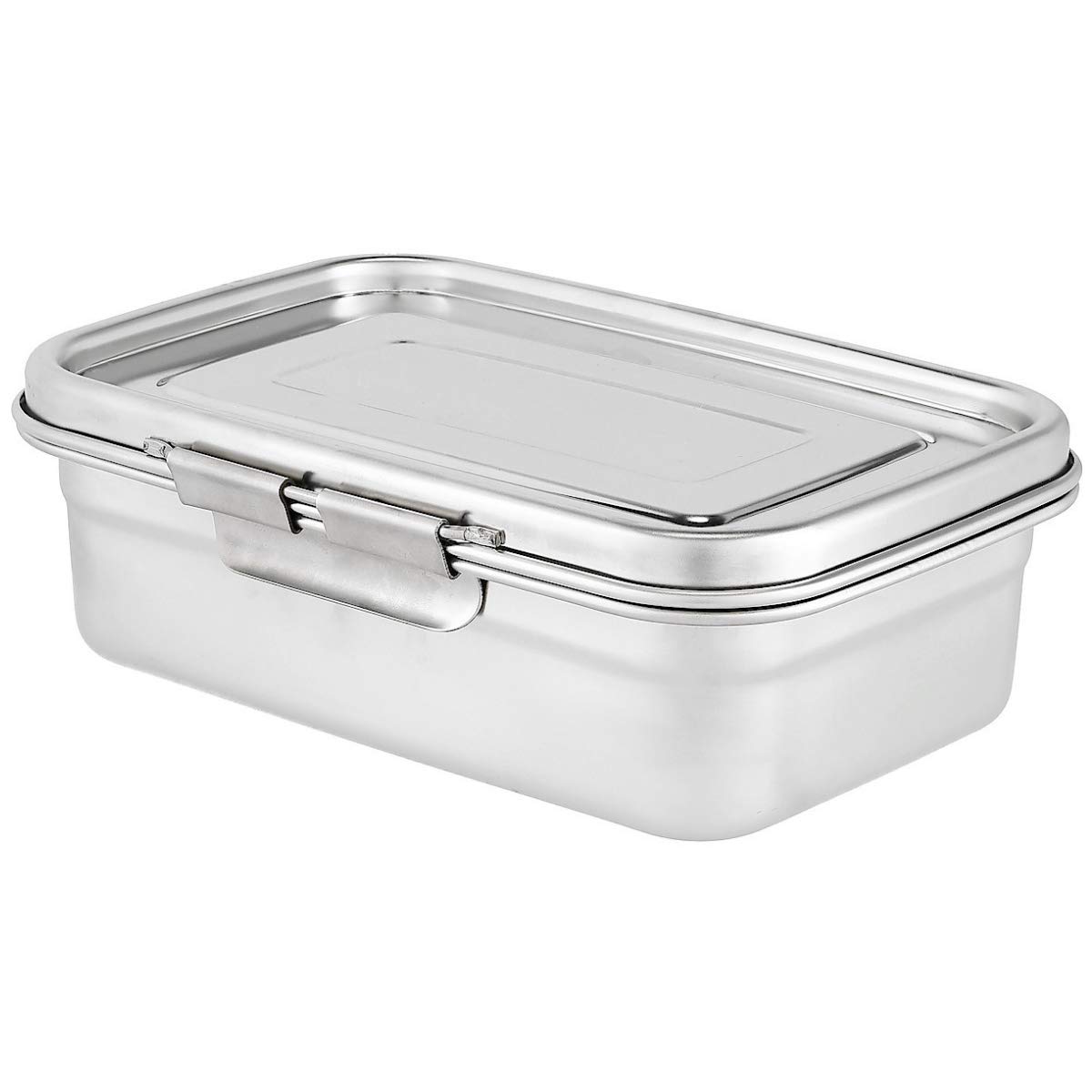 Buy Clas Ohlson Metal Food Container and Lunch Box with Lid Stainless