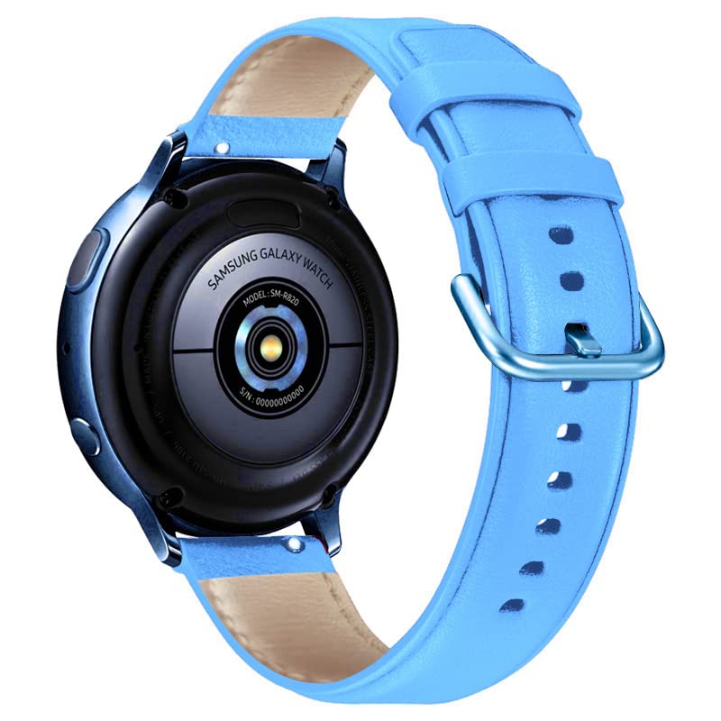 Bracelet cuir véritable GUMMMY élégant du bureau aux sorties pour Garmin Venu 2 Plus