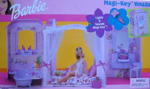 Mattel Barbie MAGI-Key House Lights & Sounds, Birds, Music Box Sound