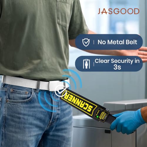Image of JASGOOD Nylon Canvas Breathable Military Tactical Men Waist Belt With Plastic Buckle
