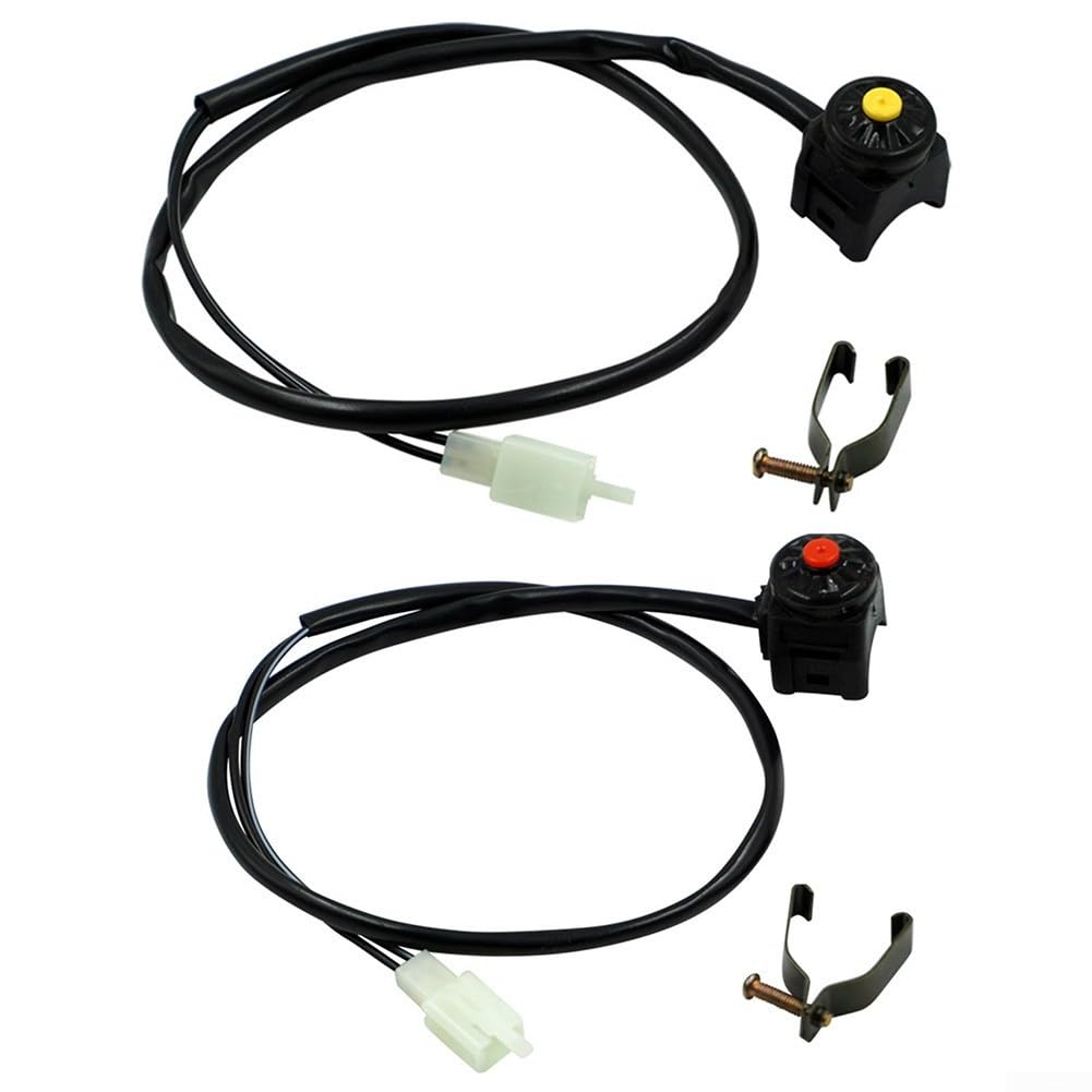 Kill Switch per manubrio moto pulsante arresto motore rosso