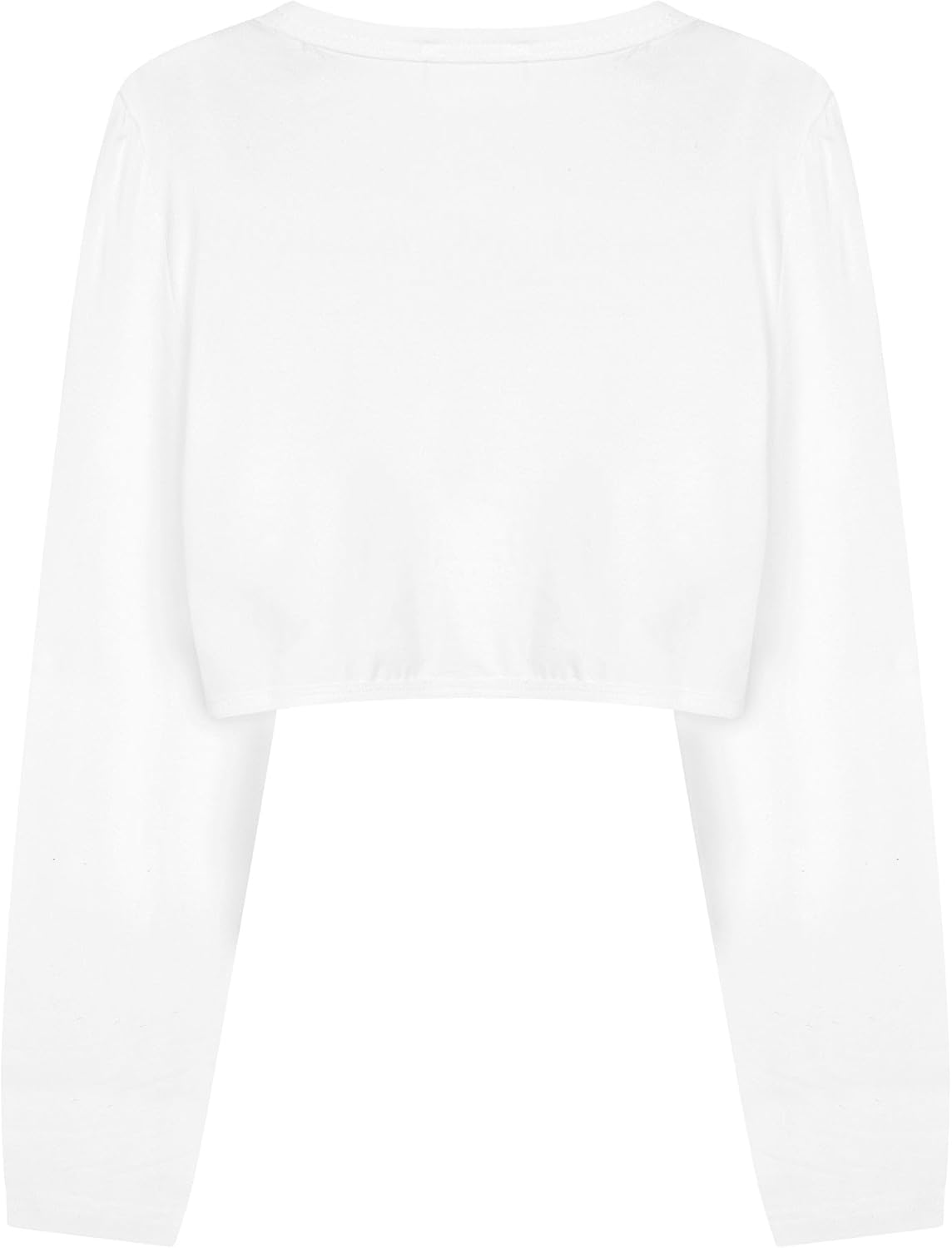 BOLEROSE Girls Long Sleeve Floral Lace Bolero Cardigan Kids Shrug Cover Up - Image 7