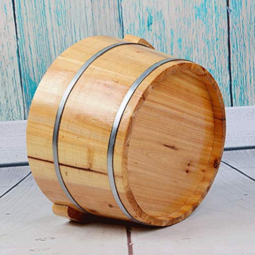 Tina de Madera para Spa de Pies, Cubeta Grande para Pedicura miniatura 5