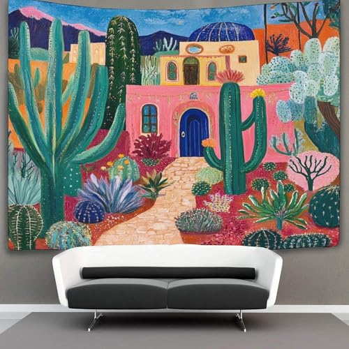 KWFYBEHZ Kaktus Wandteppich, Wandbehang Wandtuch Schöne Landschaft Tapestry Wall Hanging,Wandteppich Wanddeko Für Schlafzimmer Wohnzimmer Wohnheim 70cmx100cm KWFYBEHZ Kaktus Wandteppich, Wandbehang Wandtuch Schöne Landschaft Tapestry Wall Hanging,Wandteppich Wanddeko Für Schlafzimmer Wohnzimmer Wohnheim 70cmx100cm