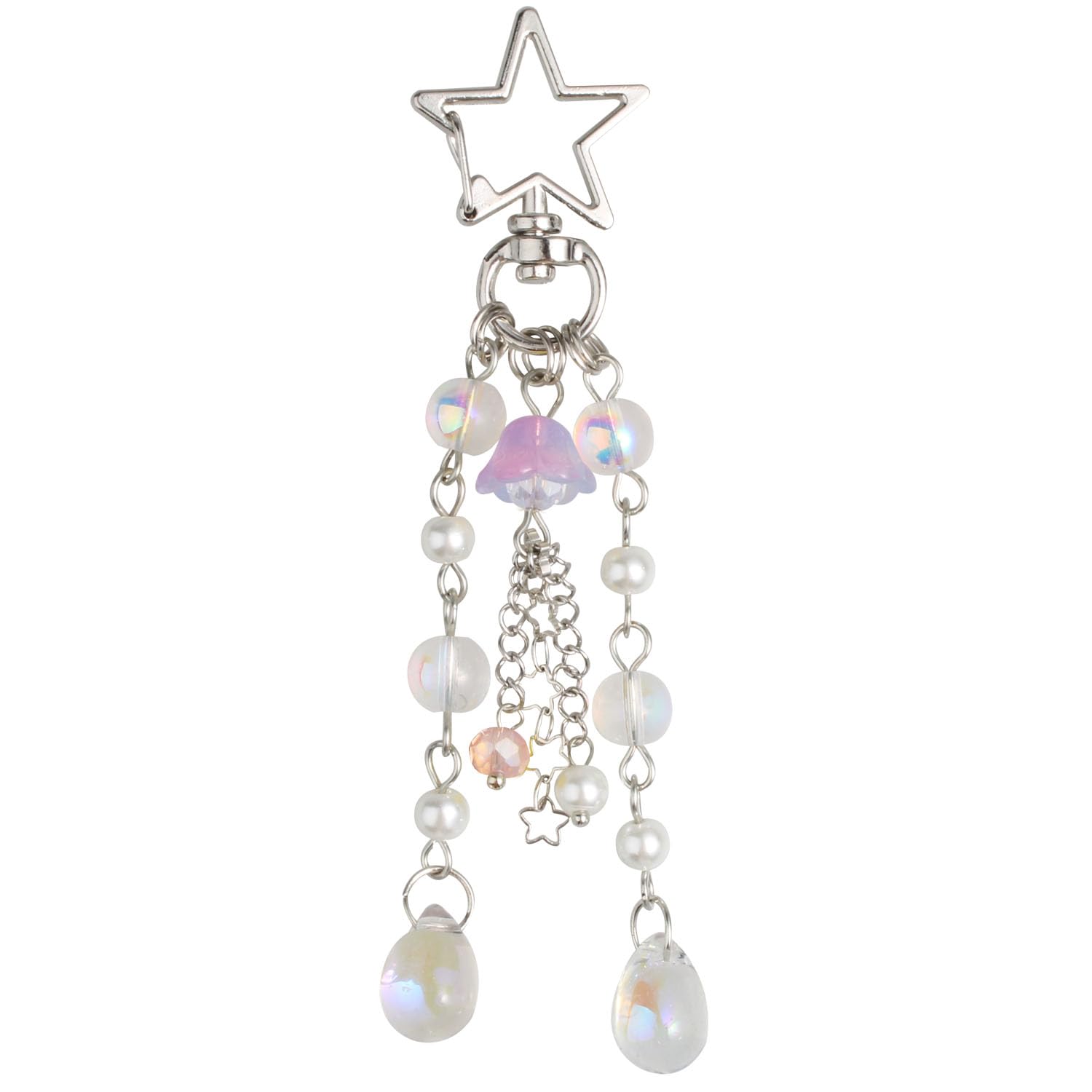 Cute Keychain Accessories for Backpack Handbag Jellyfish Inspired Jewelry Gifts for Birthday Christmas Back to School