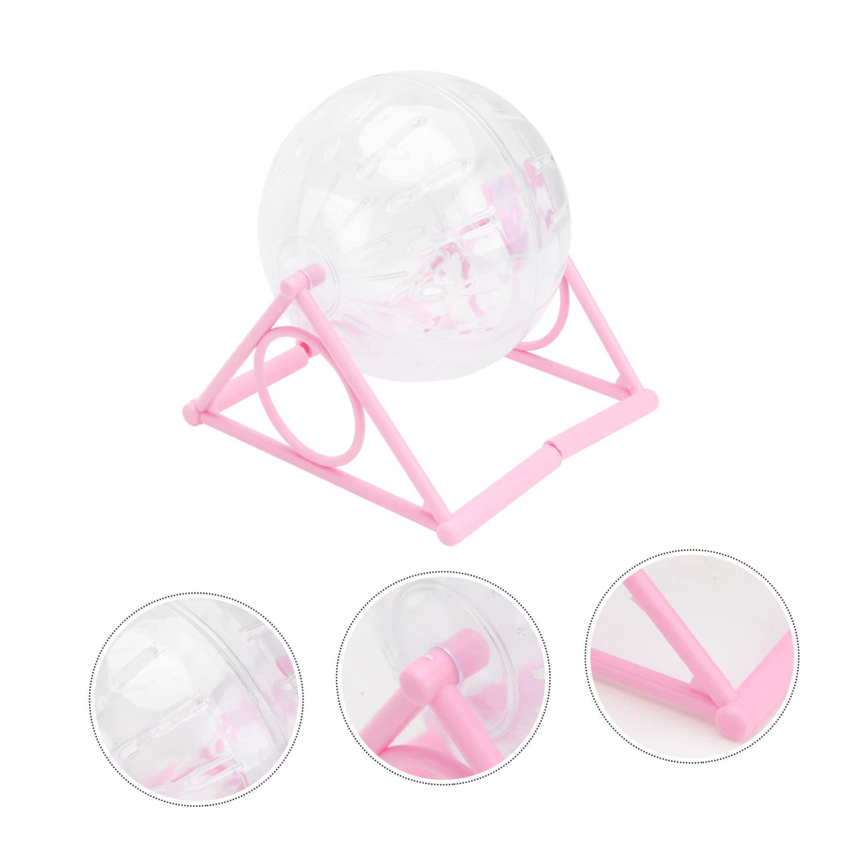 HANABASS Pet Running Exercise Wheel Hamster Enrichment Toys Mouse Toys Hamster Sports Wheel Random Color