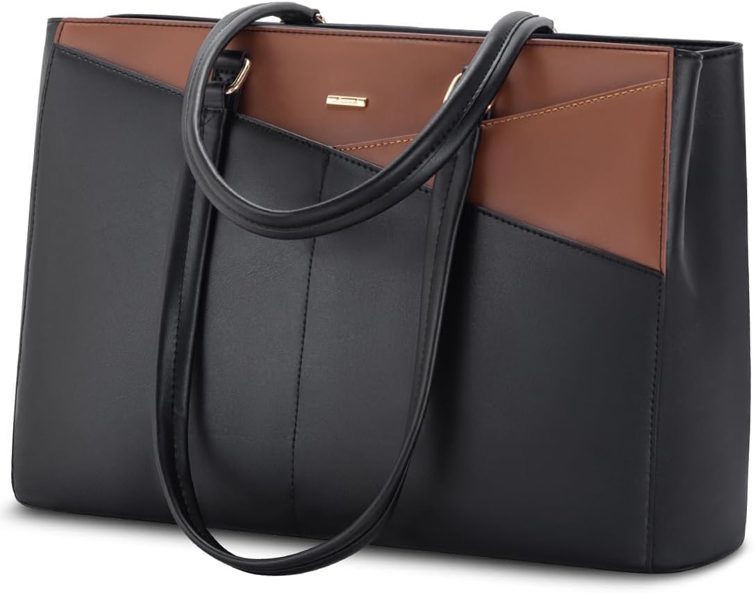 LOVEVOOK Laptop Tote Bag for Women,Computer Briefcase for Work Office
