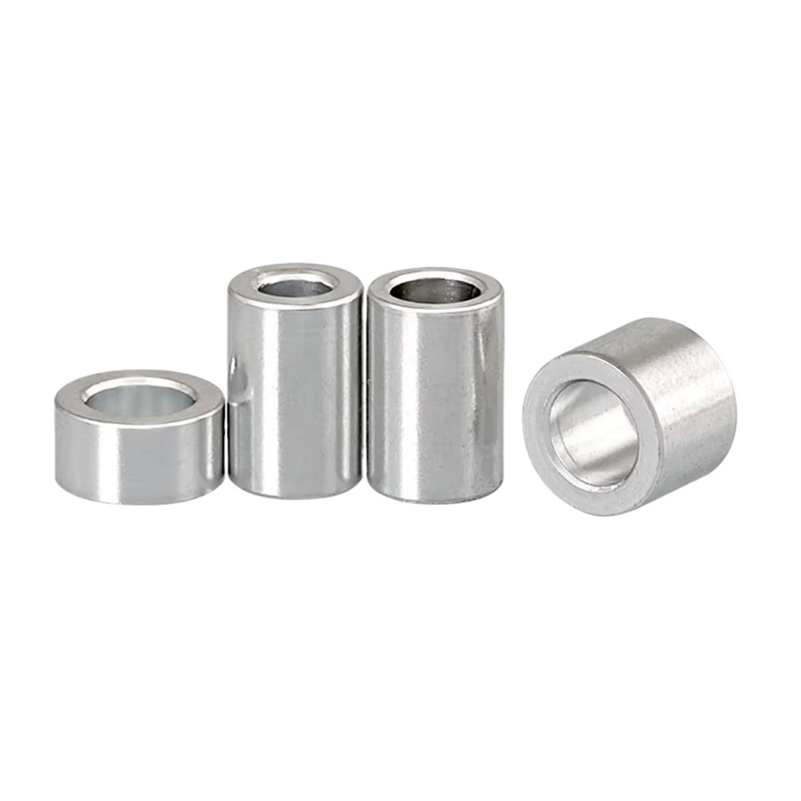 M3-M8 Junta arandela plana aleación aluminio espaciador 5 mm