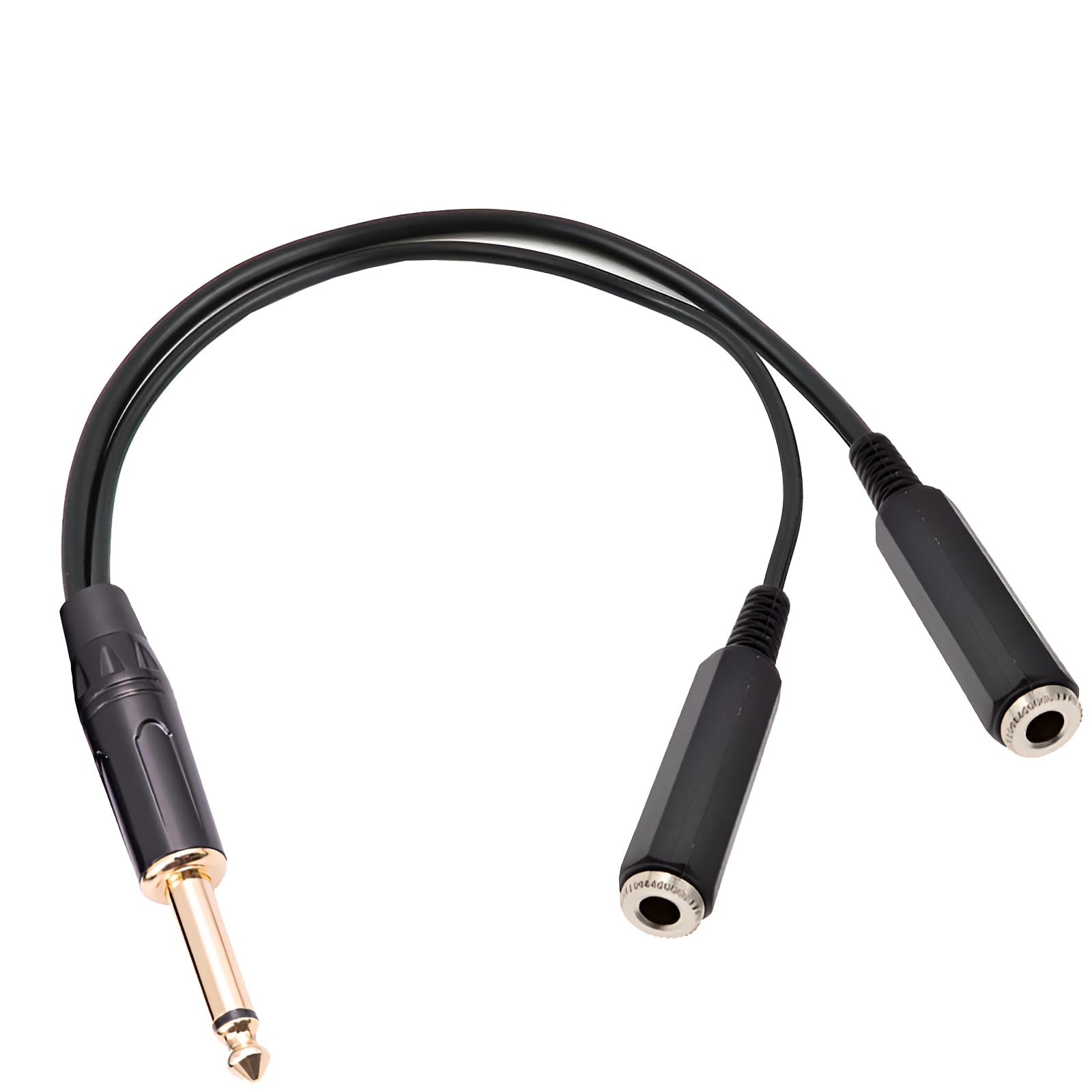 fdealz [ 30 CM Length ] Mono 6.35 Male to 2 x 6.35 Female Adapter, 6.35mm TS Male to 2 X TS Female 1/4 Splitter Cable, 6.35mm Mono Splitter, Mono 1/4" Male to Dual Mono 1/4" Female (B0D1FTGMY2) Amazon Price History, Amazon Price Tracker