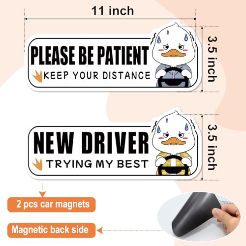 Image of Student Driver Magnet