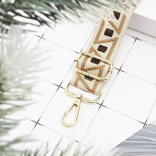 Image of TANOSII Wide Purse Strap Adjustable Replacement Shoulder Crossbody Strap Handbag Strap