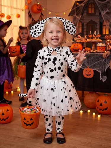 Disfraz completo Dalmatian para niñas y toddlers miniatura 5