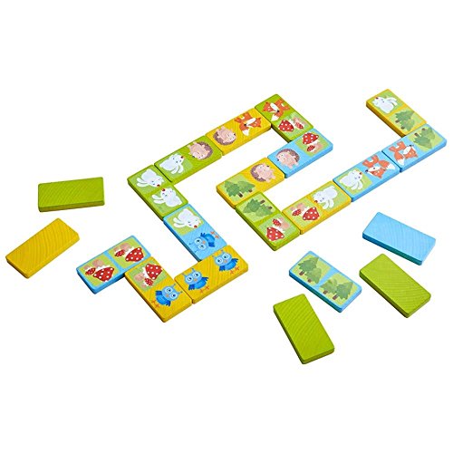 Preisvergleich Produktbild Haba 303409 - Domino Lustiges Waldleben Legespiel