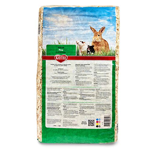 Image of Kaytee Small Animal Pine Bedding for Guinea Pigs, Rabbits, 19.7 Liter