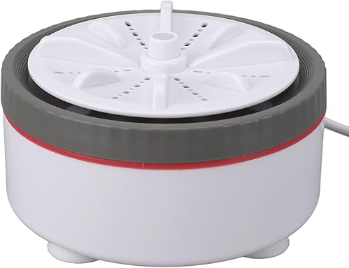 Miniatura 4 de Mini lavadora turbo eficiente y conveniente, lavadora portátil Ultrasonicturbo con USB para el hogar viajes de negocios RV apartamento calcetines