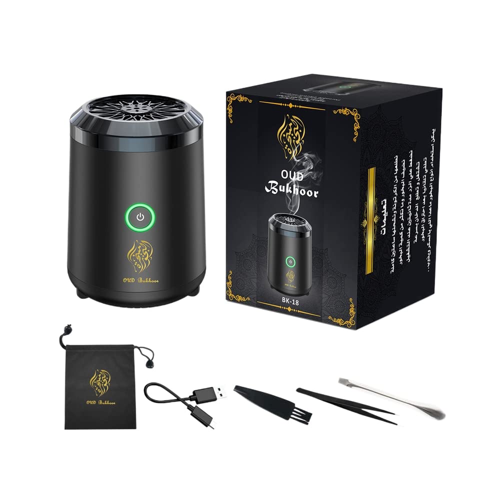 Mini USB Incense Burner Electric original Ramadan Dukhoon Arabic Aroma Diffuser For Home Office Car Rechargeable Portable
