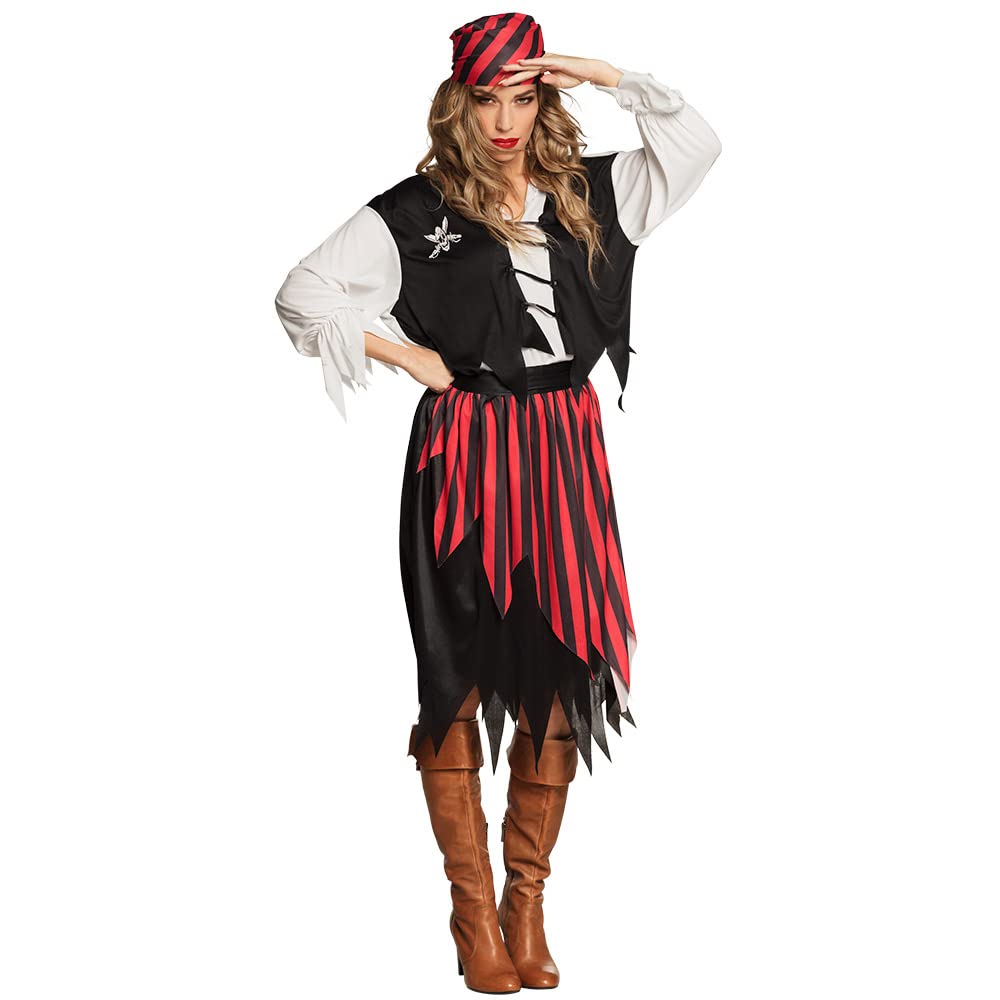 Caribbean Pirate Suzy Ladies Fancy Dress Costume