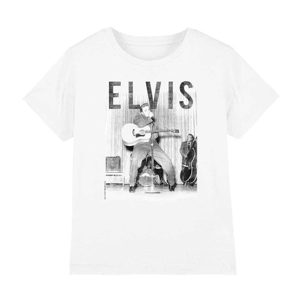 with The Band Kids T Shirt, White, 7-8