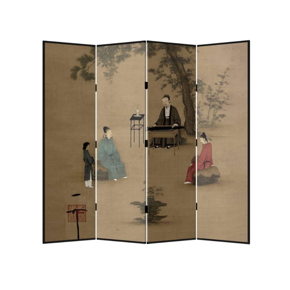 Privacy Screen Floor-standing Screen Partition Living Room Decoration Background Wall Movable Entrance Shielding Hotel Folding Room Divider
