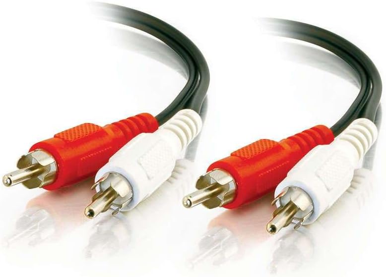 C2G 40463 Value Series RCA Stereo Audio Cable, Black (3 Feet, 0.91 Meters) : Everything Else
