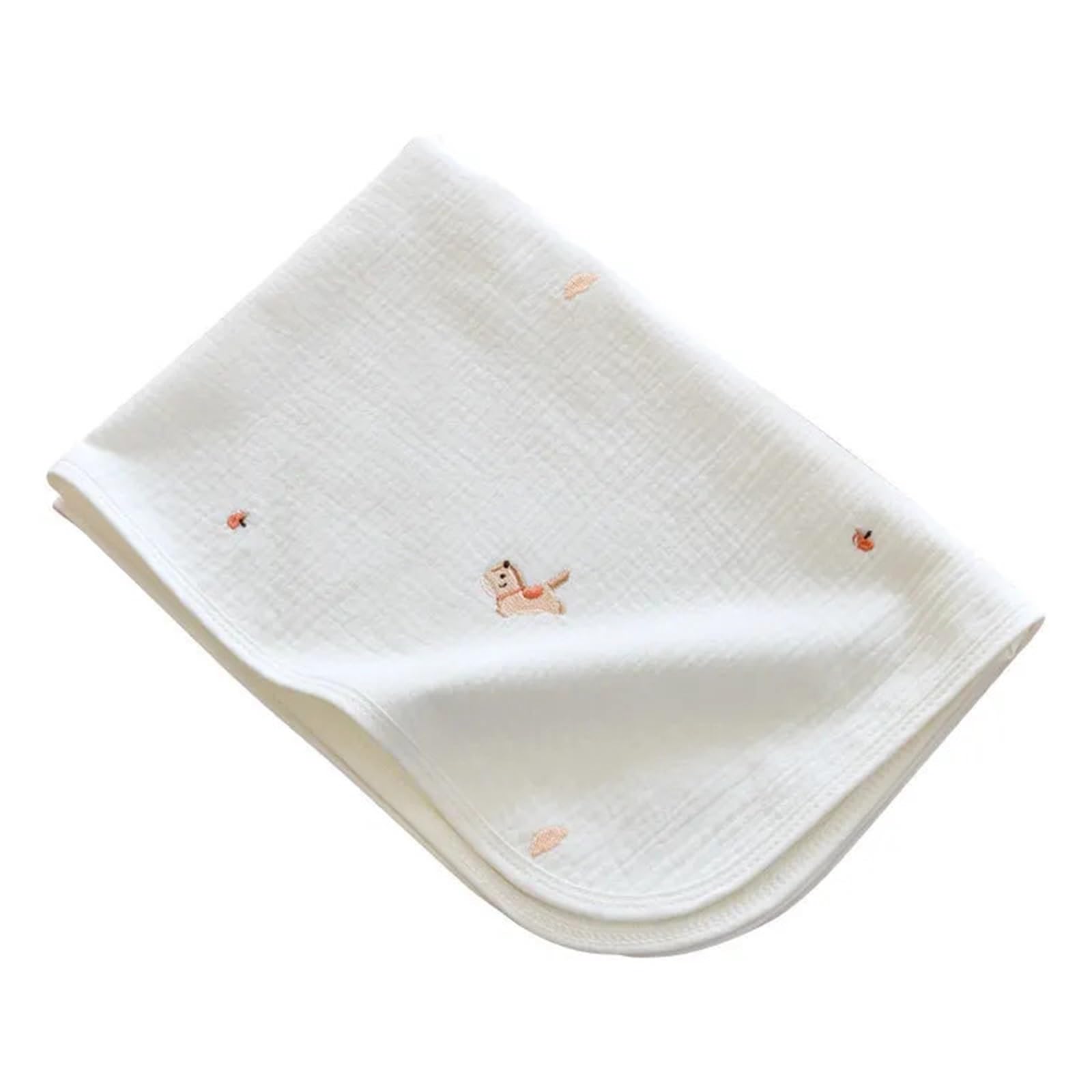 2pcs Waterproof Diaper Pad Washable Cartoon Printed Bed Protector Bedding Urine Pads Cloth Breathable Für Betteinlagen(Bunny(70x90cm))