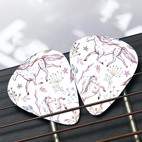 Lot de 12 médiators en forme de licorne pour guitare électrique et basse dans une boîte - Les Beatles, Paul McCartney, John Lennon, RIngo Starr, George Harrison Lot de 12 médiators en forme de licorne pour guitare électrique et basse dans une boîte – Image 8