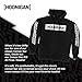 Hoonigan Censor Bar Kill All Tires Graphic Pullover Hoodie with Front Pocket Pouch - Men’s Streetwear for Car Enthusiasts and Gearheads - Official Merchandise Black 2XL